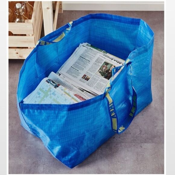 New IKEA Utility Oversized Tote Tarp Bags - Picture 5 of 15